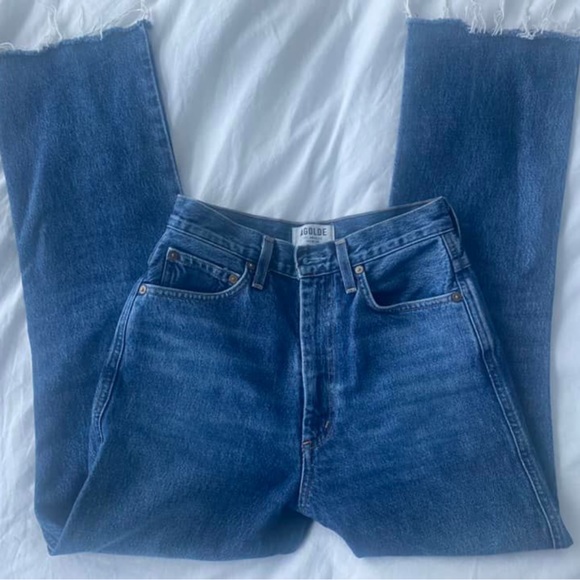 Agolde Pinch Waist jeans in Placebo - Picture 2 of 4